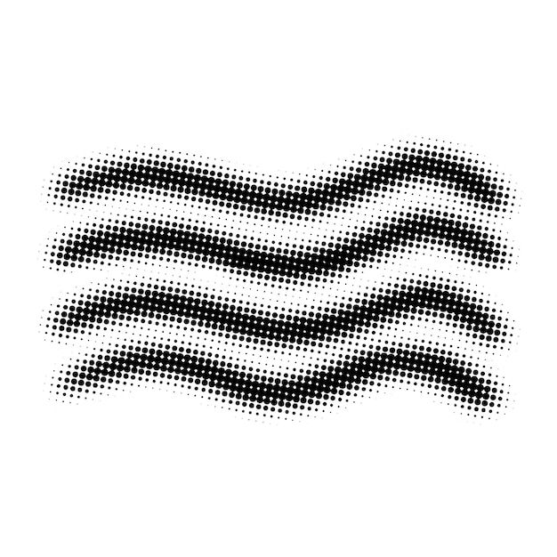 Halftone Dots Comic Pattern