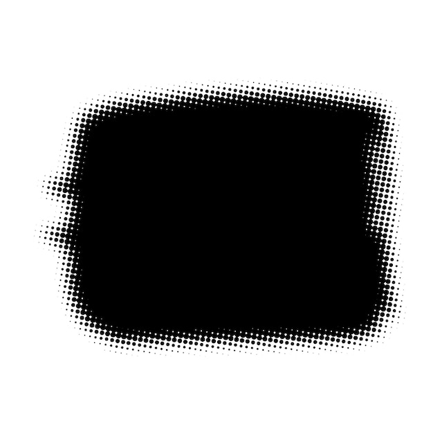 Vector halftone dots comic pattern