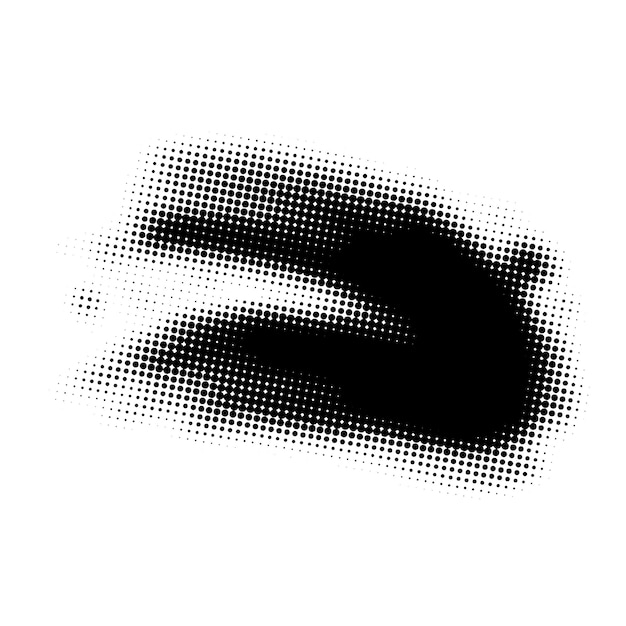 Halftone dots element