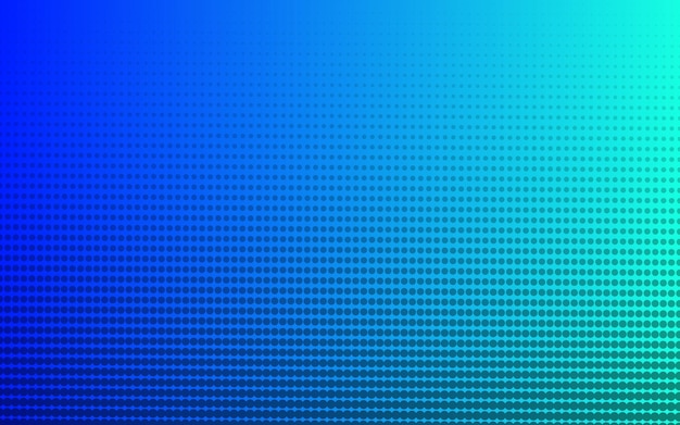Halftone dots gradient blue background
