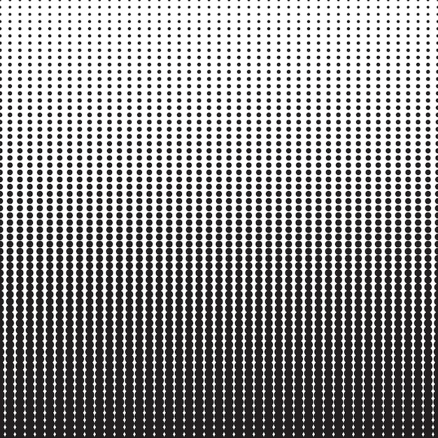 Halftone Dots Pattern Gradient Background