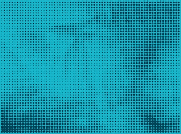 Vector halftone dots texture