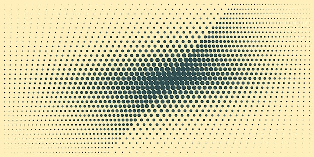 Halftone dotted pattern background