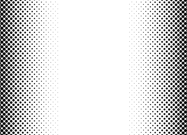 Halftone dotted pattern. pop art gradient background. abstract cover design with circles. comic half tone texture