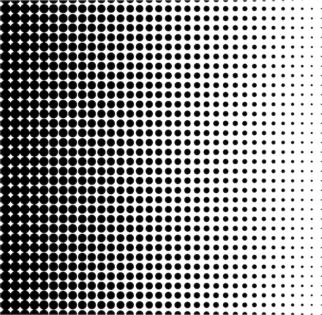 Halftone effect dot tone grunge effect abstract pattern texture vector graphic retro illustration