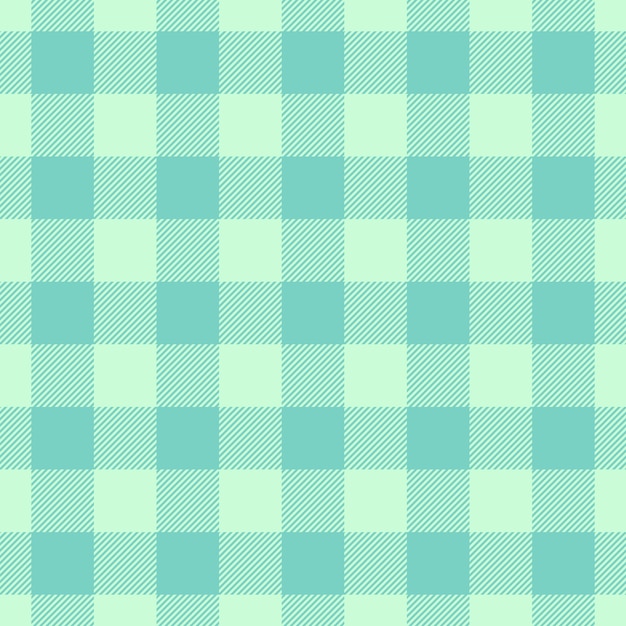 Vector halftone fabric vector background short pattern check seamless quilt texture plaid tartan textile in light and teal colors