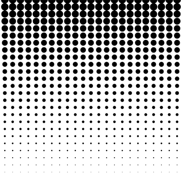 Halftone fade gradient Vertical dot pattern effect