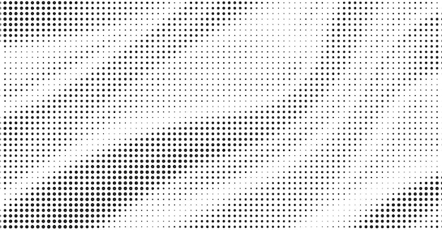 Halftone gestippelde achtergrond Halftone effect vector patroon Grunge textuur
