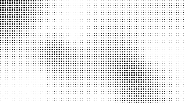 Halftone gradiënt Subtiele halftone vector textuur overlay Gladde zwart-wit gestreepte halftone ba