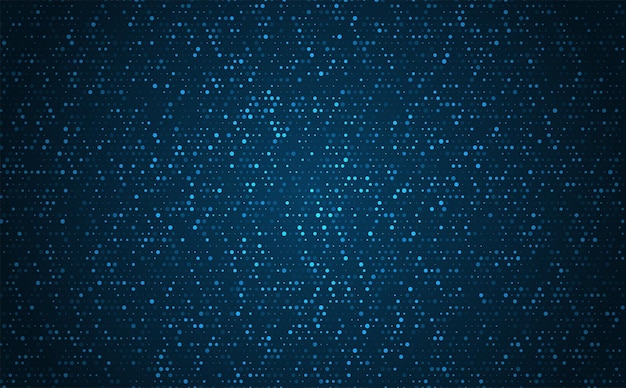 Halftone modern template Blue dotted light texture background