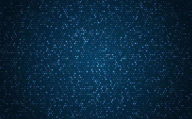 Halftone modern template Blue dotted light texture background