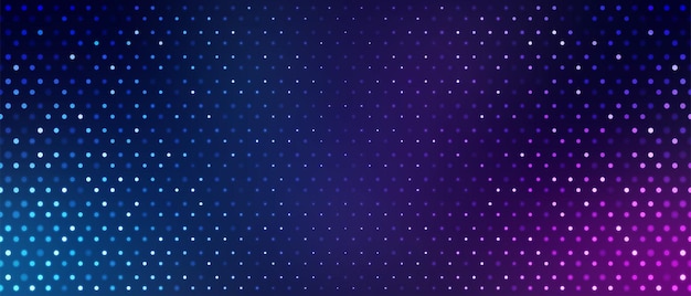 Halftone modern template Blue and purple dotted light texture background