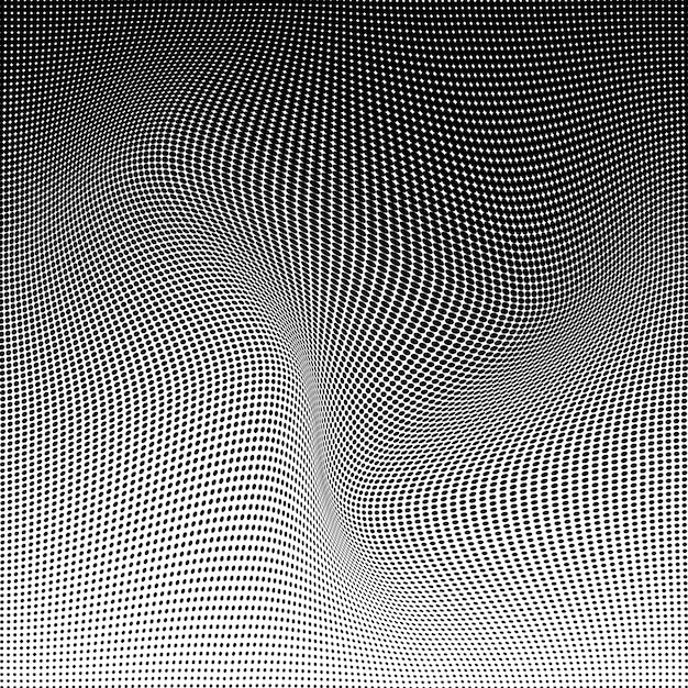 Halftone pattern. Halftone background. Halftone texture.