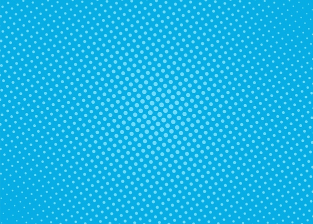 Halftone pop art pattern. comic blue background. vector illustration.