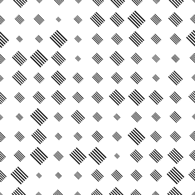 Vector halftone seamless abstract background with squares. infinity geometric pattern.