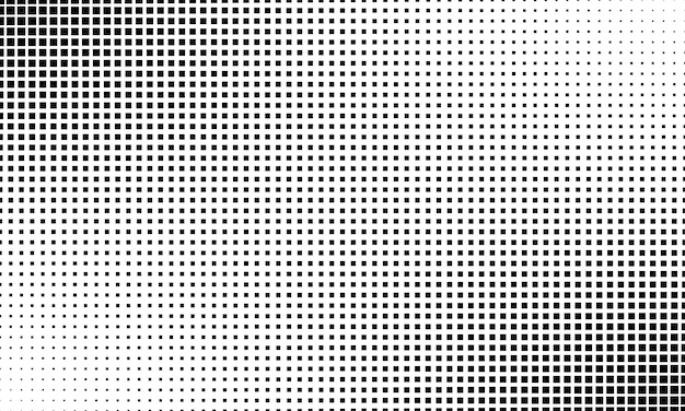 Halftone square dots 4