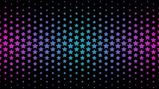 Halftone star-achtergrond