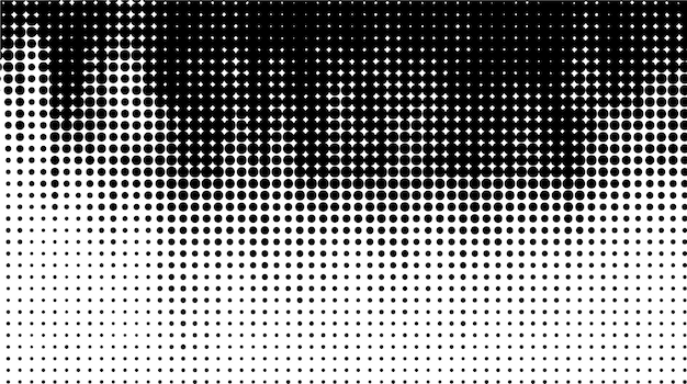 Halftone stippen achtergrond Pop art sjabloon textuur