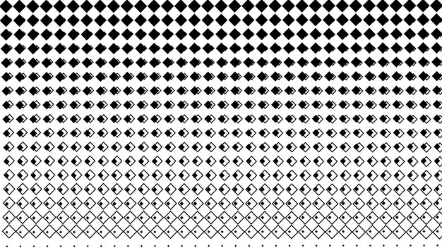 Halftone textuur patroon achtergrond zwart-wit vector afbeelding voor achtergrond of modestijl