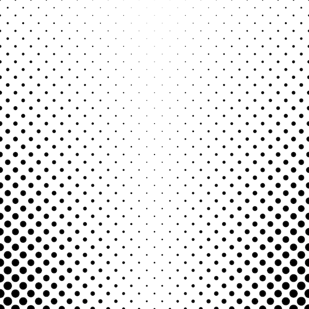 Halftoned dots background