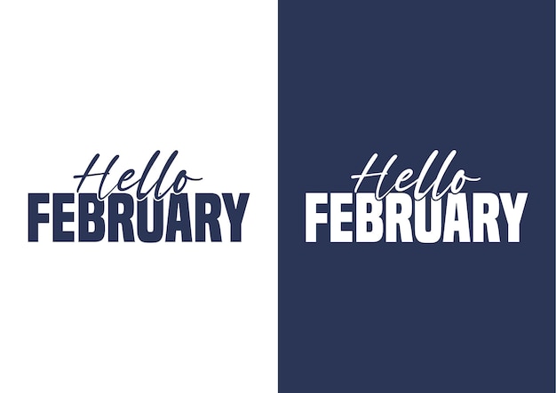 Hallo februari handschrift belettering ontwerp en Hallo mei kralen bericht typografie kledingontwerp