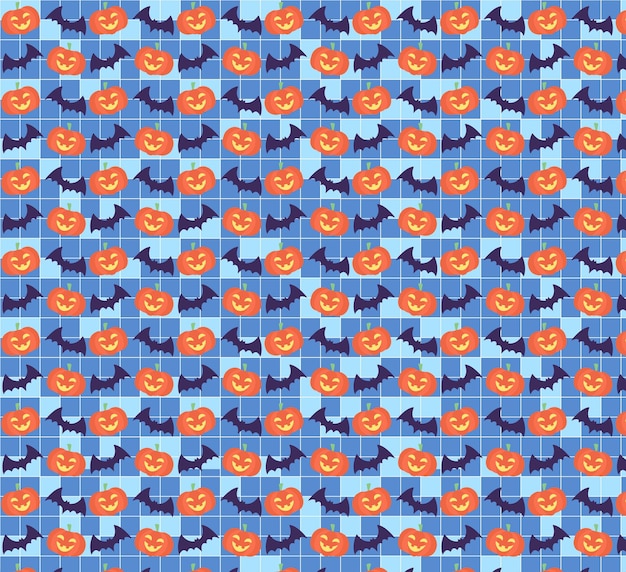 Vector halloweeen pattern cover