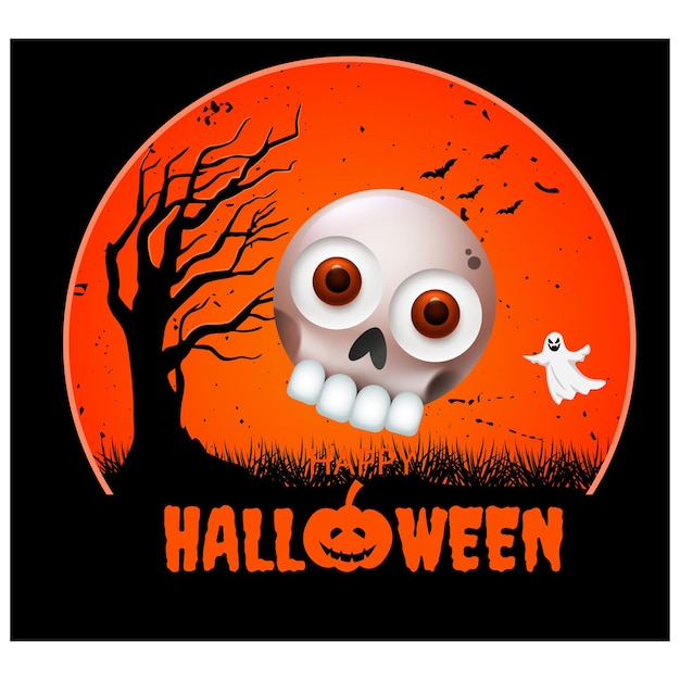 Vector halloween-achtergrond premium vector