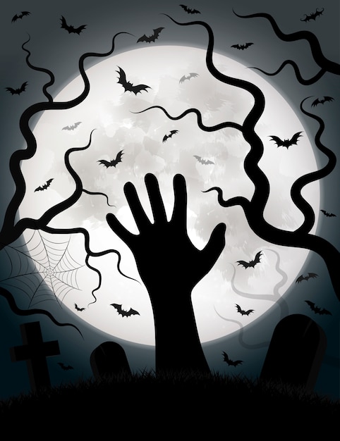 Halloween achtergrond vector