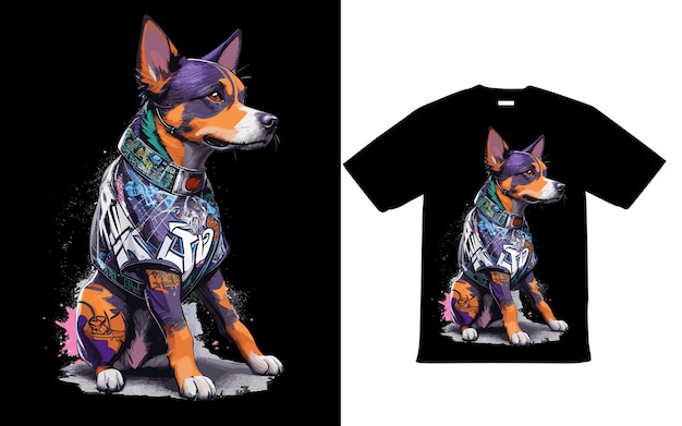 Halloween animals t-shirt design per un felice halloween