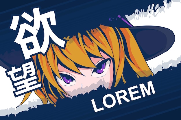 halloween anime comic manga style