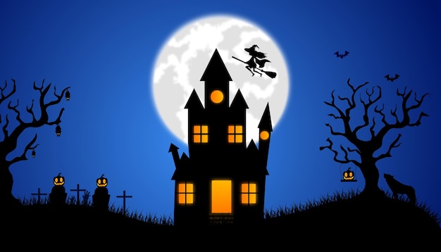 Halloween background design, Halloween desktop wallpaper