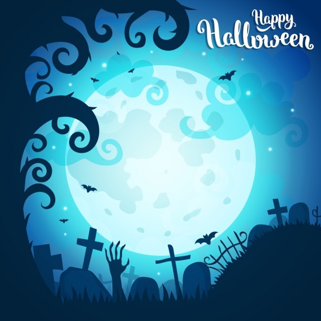 Halloween background design