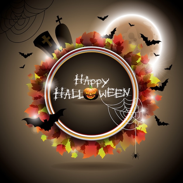 Halloween background design