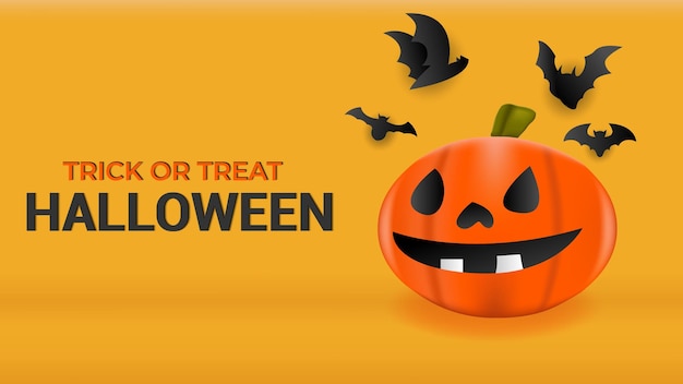 Halloween background is suitable for website needs, event promotions, and others, easy to edit