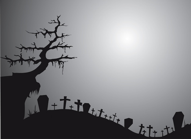 Vector halloween background