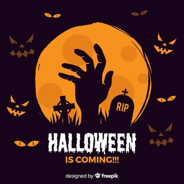 Vector halloween background