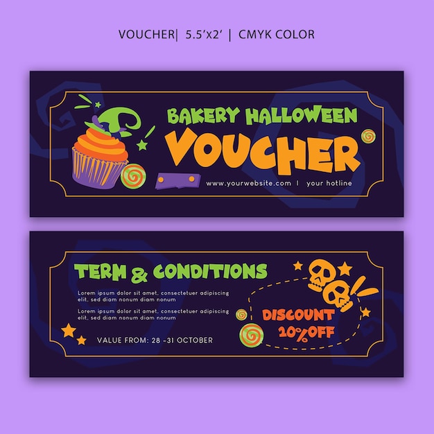 Halloween Bakery Voucher