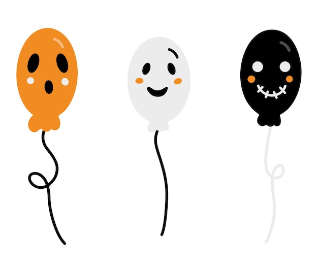 Halloween balloons