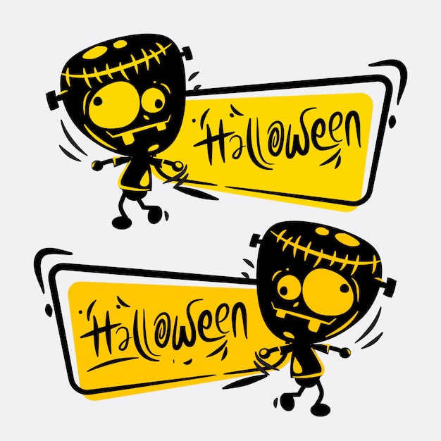 Halloween banner design