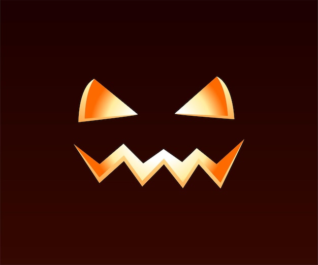 Halloween banner glowinthedark jacko'lantern