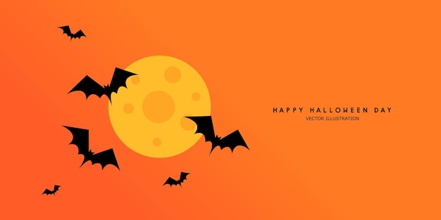 Halloween banner vector design