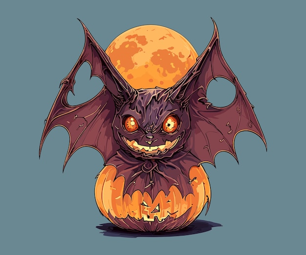 Halloween Bat Character 2