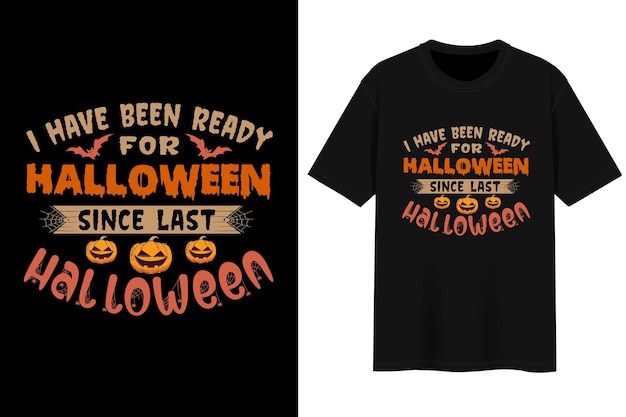 Halloween best t-shirt design vector.