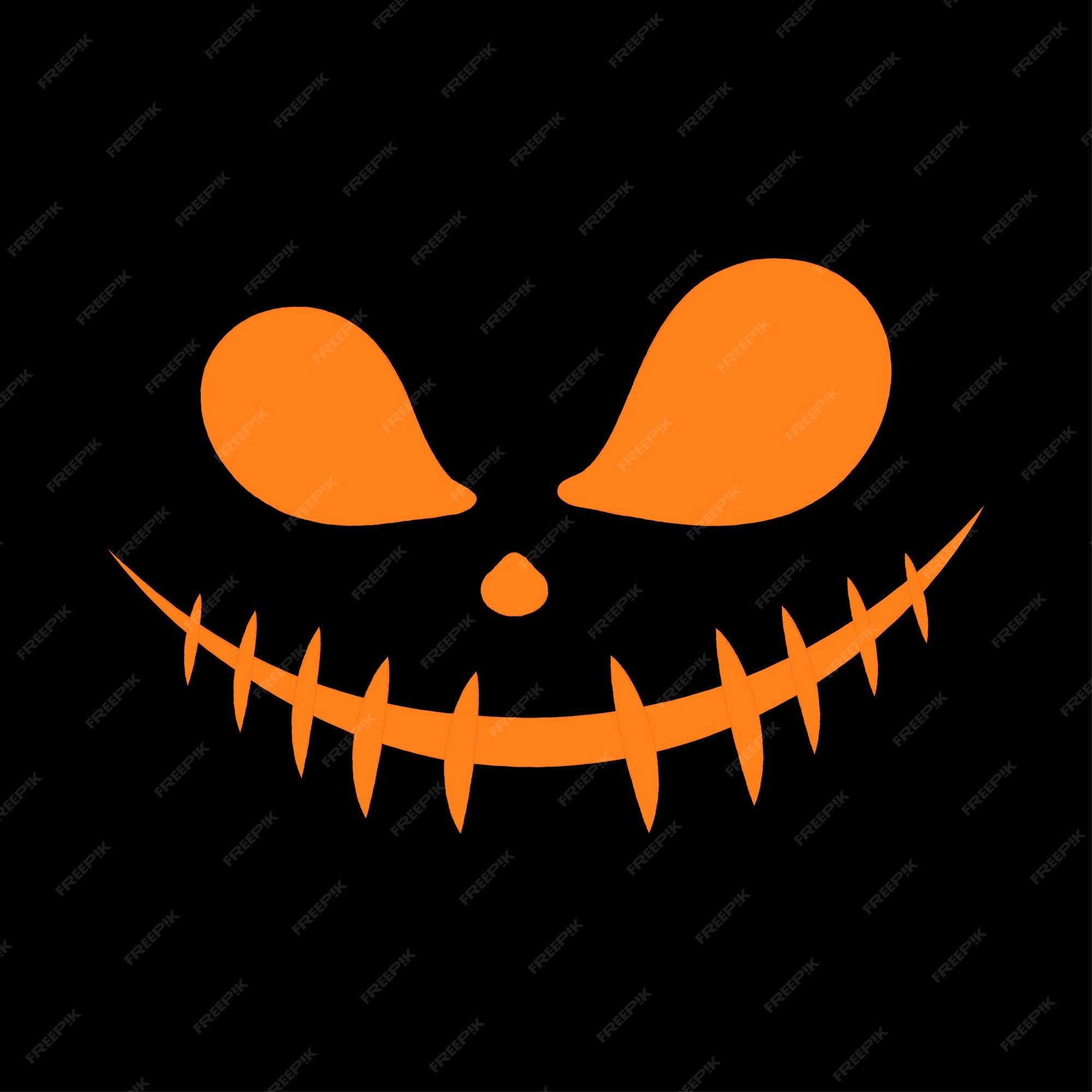 Dij prins Keer terug Premium Vector | Halloween cartoon scary smiley faces mouth with stitch is  sewn shut on black background