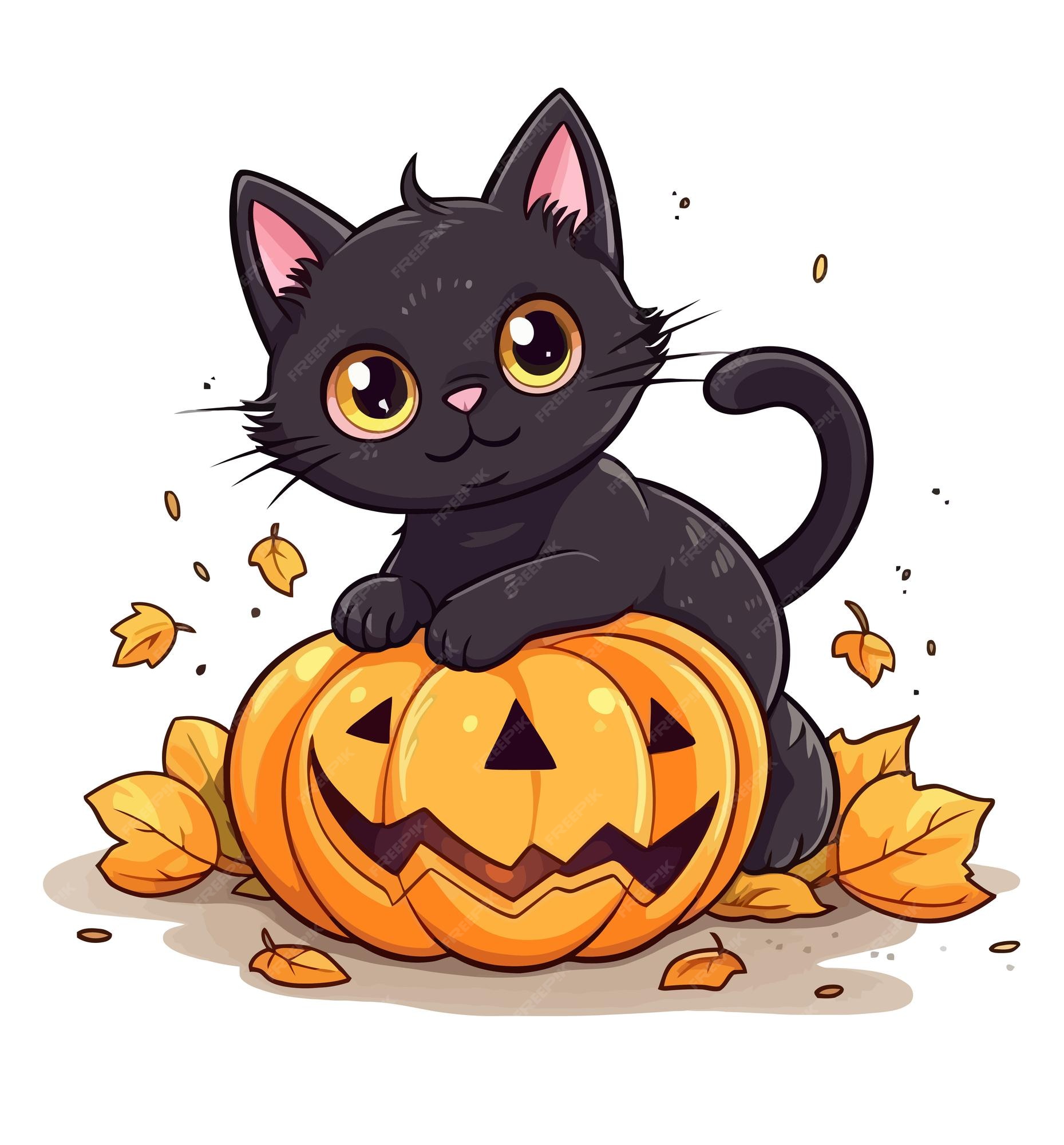 Halloween Black Cat free vector icons designed by Freepik