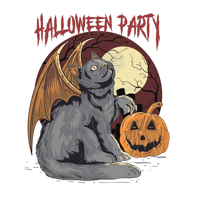 Gatto di halloween