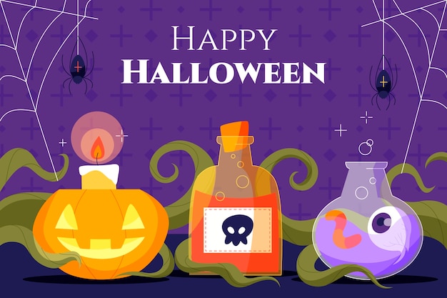 Vector halloween celebration background