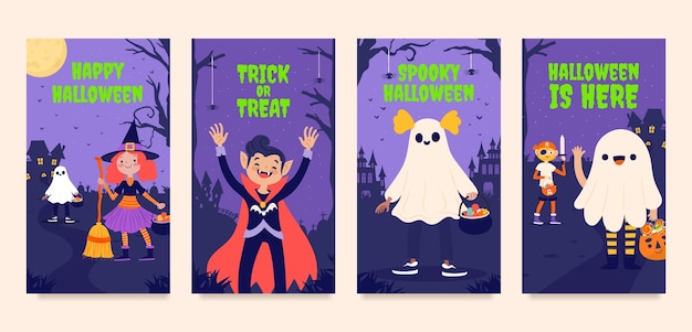Halloween celebration instagram stories