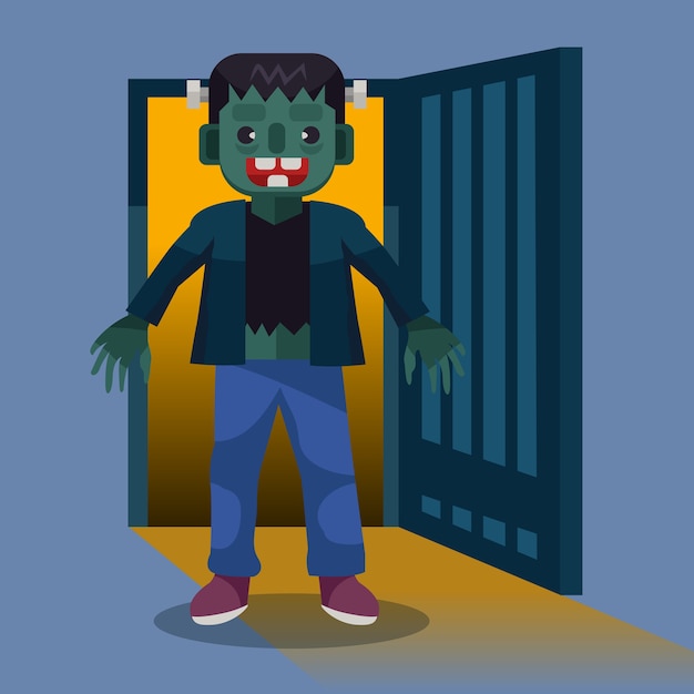 Vector halloween character