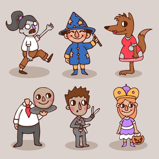 halloween characters pack 